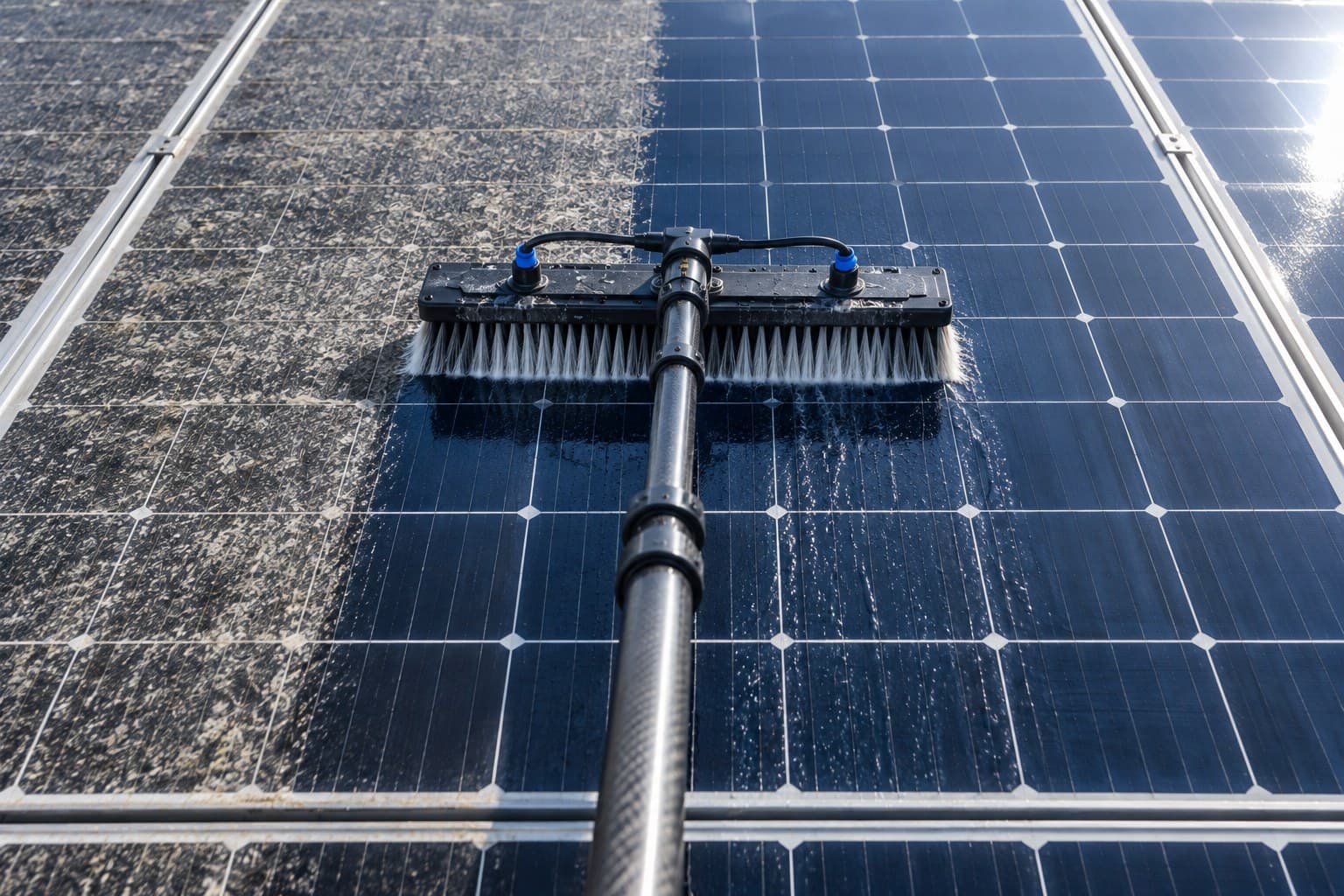 Nettoyage & entretien de panneaux solaires